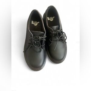 Dr. Martens Junior 1461 Softy T Leather Shoes black size 2 classic emo